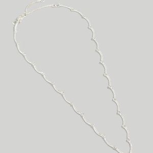 Madewell Scalloped Chain Necklace